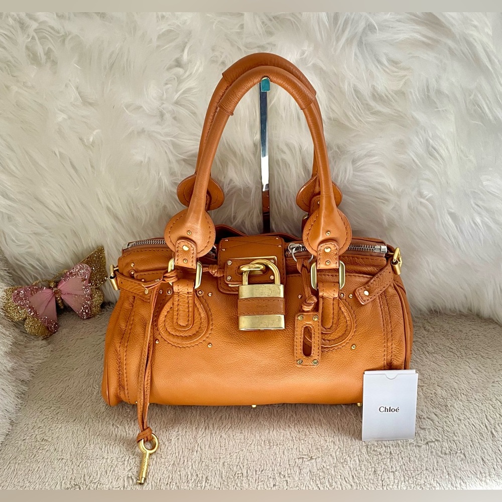 🔥🔥CHLOÉ PADDINGTON COLLECTOR'S
SATCHEL BAG 2005 / Great Preowned Condition!!
